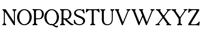 Giantoli Serif Font UPPERCASE