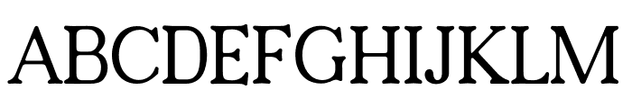 Giantoli Serif Font LOWERCASE