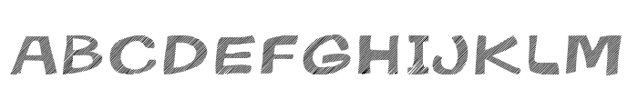 Gibon-Bold-Fill-Striped-1 Font UPPERCASE