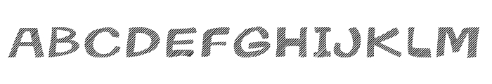 Gibon-Bold-Fill-Striped-2 Font UPPERCASE