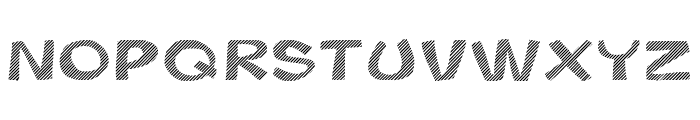 Gibon-Bold-Fill-Striped-2 Font UPPERCASE