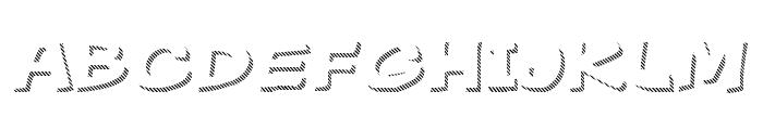 Gibon-Bold-Shadow-Striped-2 Font UPPERCASE