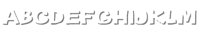 Gibon-Bold-Shadow-Striped-2 Font LOWERCASE
