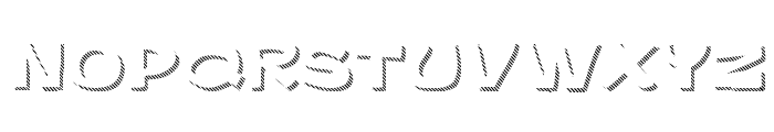 Gibon-Bold-Shadow-Striped-2 Font LOWERCASE