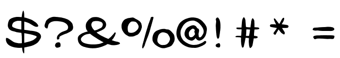 Gibon-Lettering Font OTHER CHARS