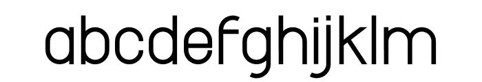Gibral Font LOWERCASE