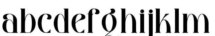 Gibroma Font LOWERCASE