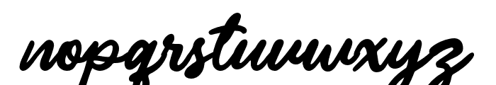 GibsonMirage-Script Font LOWERCASE