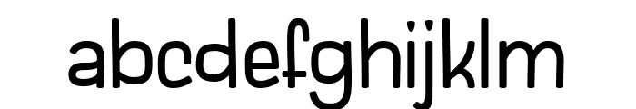 Gicela Font LOWERCASE