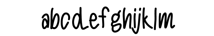 Gife Font LOWERCASE