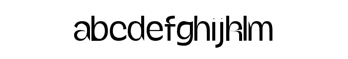 Gifka-Light Font LOWERCASE