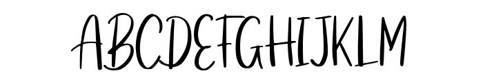 Gifler Font UPPERCASE