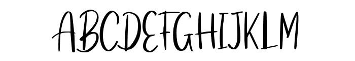 GiflerRegular Font UPPERCASE