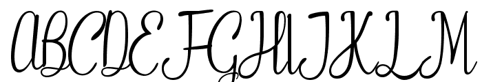 Gifloyr Regular Font UPPERCASE