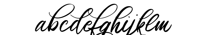 Gifolgh Font LOWERCASE