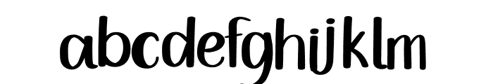 Gift Christmas Font LOWERCASE