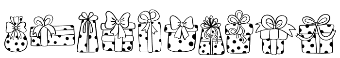 Gift Halloween Font OTHER CHARS