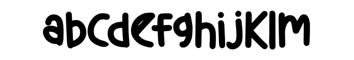 Gift Holly Font LOWERCASE
