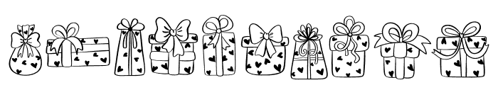 Gift Weeding Font OTHER CHARS