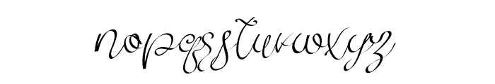 Gift Font LOWERCASE