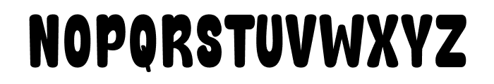 Gifted Comics Font LOWERCASE