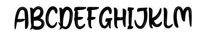 Gifted Font UPPERCASE