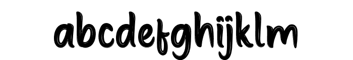 Gifted Font LOWERCASE