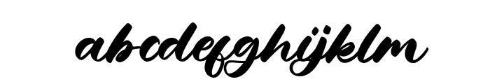 Gifty Liebe Regular Font LOWERCASE