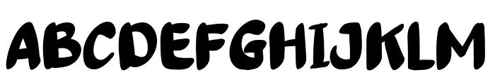 Gigabyte Font UPPERCASE