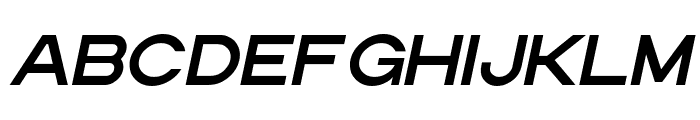 Gigantic FS Italic Font LOWERCASE