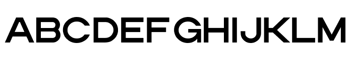 Gigantic FS Font LOWERCASE