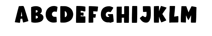 Giggle Bold Font UPPERCASE
