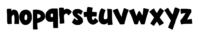 Giggle Comic Regular Font LOWERCASE