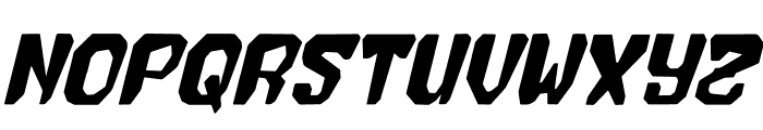 Giggle Toomi Italic Font UPPERCASE