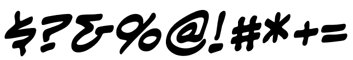 Gigglo Bold Font OTHER CHARS