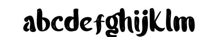 Gigih Font LOWERCASE