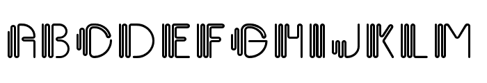 GiglioBold Font UPPERCASE