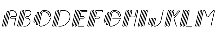 GiglioItalic Font UPPERCASE
