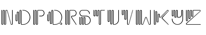 GiglioOutline Font LOWERCASE