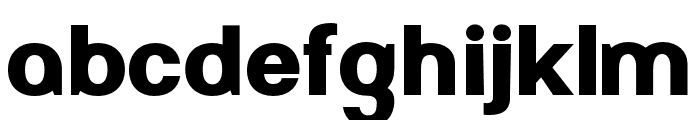 Gilbek Black Font LOWERCASE