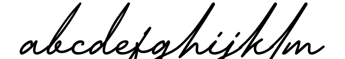 Gilbert Einstein Italic Font LOWERCASE