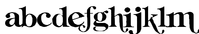 Gilbert Font LOWERCASE