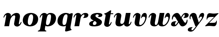 Gilded Masting Black Italic Font LOWERCASE