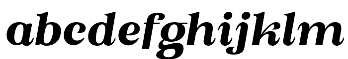 Gilded Masting ExtraBold Italic Font LOWERCASE