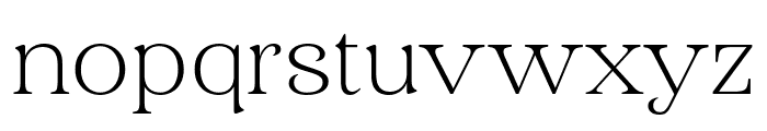 Gilded Masting ExtraLight Font LOWERCASE