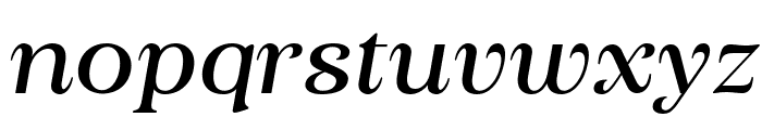 Gilded Masting Medium Italic Font LOWERCASE