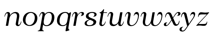 Gilded Masting Regular Italic Font LOWERCASE