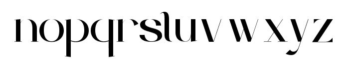 Giliant Regular Font LOWERCASE