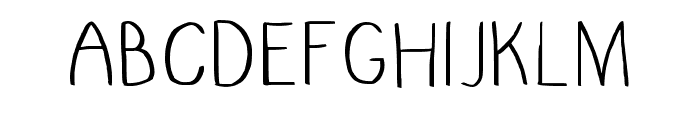 Giligeli Regular Font UPPERCASE