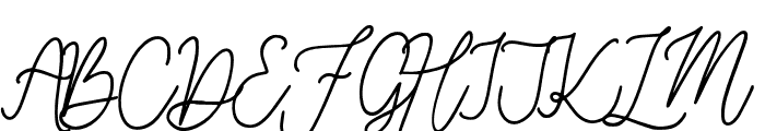 Gilkey-Regular Font UPPERCASE